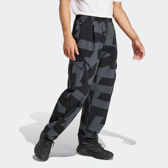 ADIDAS TERREX Outdoorhose ADIDAS TERREX XPLORIC PRINTED, Herren, Gr. XL, N-Gr, schwarz, carbon, grau six, grau four, normal, gr., Obermaterial: 93% Polyamid, 7% Ela