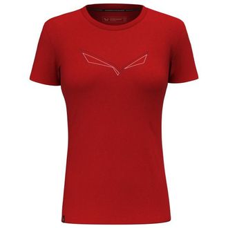 Salewa Pure Eagle Frame Dry T-shirt T-Shirt für Damen | rot