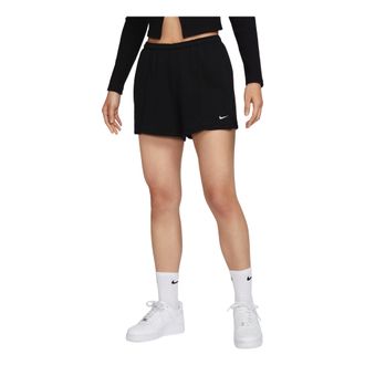 Nike (WMNS) Nike Sportswear Chill Terry Mid-Rise 4 French Terry Shorts Black HF6941-010