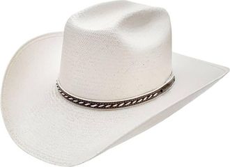Stetson Mens 10X L Warren Dri-Lex Usa Classic Straw Hat In Natural