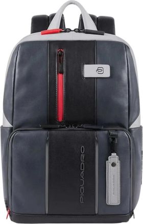 Piquadro LED Laptop- en i Pad-tas met Rfid - Dames - Rugzakken - Grijs - ONE Size - Leer - Tassen