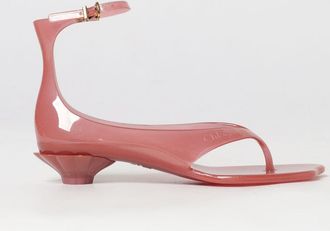 Chlo&eacute; Sandali infradito bassi Jelly in PVC con cinturino regolabile alla caviglia