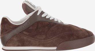 Chloé Brown Suede Chloã¨ Kick Sneakers