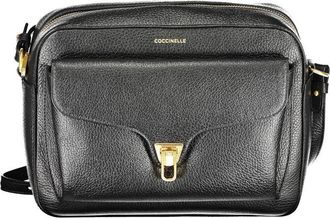 Coccinelle Black Leather Womens Handbag