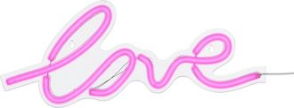 Luca Lighting Luces de hadas rosa h17.5xb1.5xl45cm