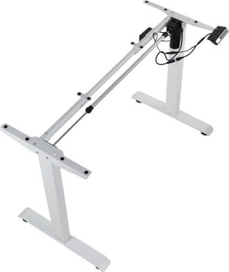 OEM Estructura De Escritorio (mesa) De Metal Con Ajuste El&eacute;ctrico De Altura, El&eacute;ctrica Prato 01-2t/w Blanco