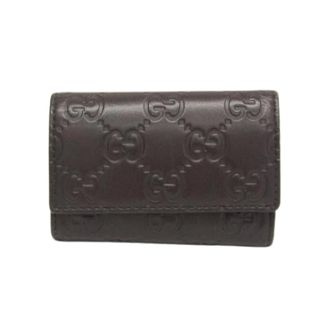 Gucci Pre-owned Guccissima Keycase - unisex - Gucci Vintage - Vintage Accessories - Brown - ONE SIZE - Pre-owned