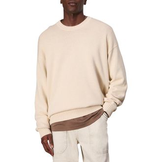 Rag & Bone Clarkson Organic Cotton Sweater in Turtledove at Nordstrom Rack, Size X-Large