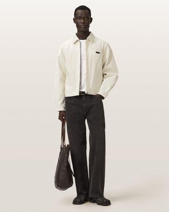 AllSaints Korey Borg Lined Relaxed Fit Jacket