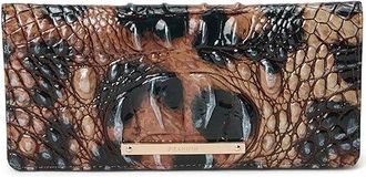 Brahmin Ady Wallet Wallet Womens Handbags Golden Lynx, Leather