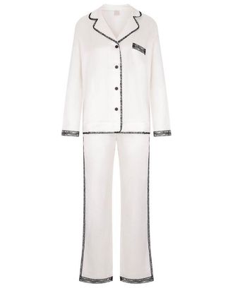 Morpho + Luna Pyjama-Set aus Seide Ines