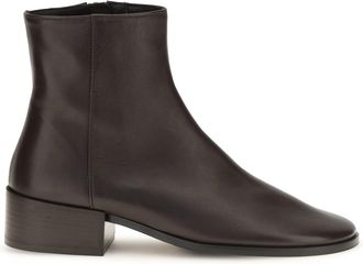 Dear Frances Womens Leather Ankle Boots River Espresso