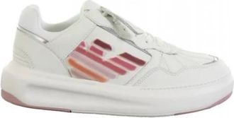 Emporio Armani X3X165 Xn 703 T471 Sneakers - Dames - Sneakers - Wit - 36 EU - Leer - Schoenen