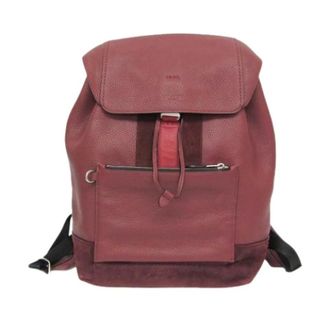 Coach Pre-owned Manhattan 59039 Backpack - - Pre-owned - Uomo - Rosso - ONE SIZE