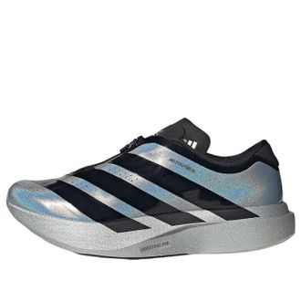 adidas Adizero Evo SL Zip Silver Metallic Core Black KH7787