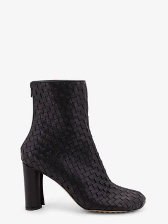 Bottega Veneta Stivaletti Cherry in pelle con motivo intrecciato - BOTTEGA VENETA - gender_Woman