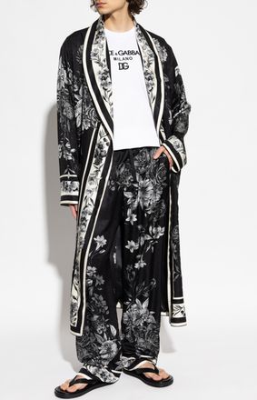 Dolce & Gabbana T-shirt With Logo, Mens, White