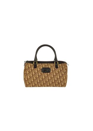 Dior Vintage brown Oblique jacquard Trotter bag