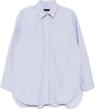 Juun.J Camicia gessata - Blu