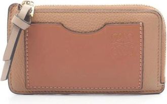 Loewe Vintage Wallets, unisex, Brown, ONE SIZE, Pre-owned Leather Wallet