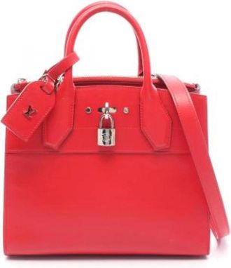 Louis Vuitton Pre-owned Handbags, female, Red, Size: ONE SIZE Pre-owned Vintage Handbag