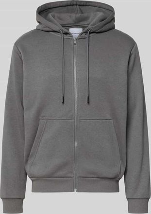 Jack & Jones Jack & Jones Sweatjacke mit Kapuze Modell BRADLEY in Anthrazit, Größe XXL
