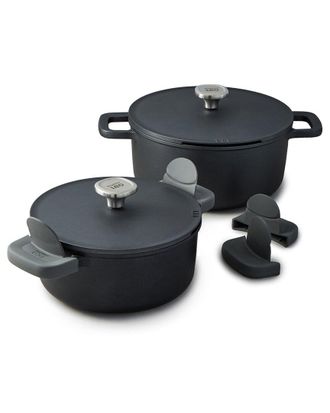Berghoff Berghoff Leo Phantom 4Pc Nonstick Ceramic Stockpot Set