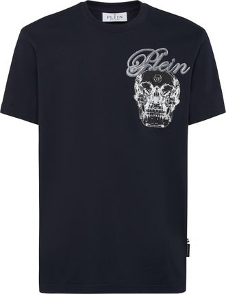 Philipp Plein T-Shirt Ronde Hals Ss Skull
