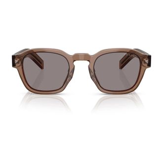 Prada Sunglasses, unisex, Brown, Size: 49 MM Pra16S Sunglasses