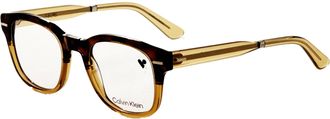Calvin Klein Unisex 49 mm Brown Opticals