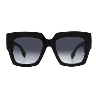Frye 51191FCO001 Smoke Butterfly Ladies Sunglasses 10260424.COM BLKSMK