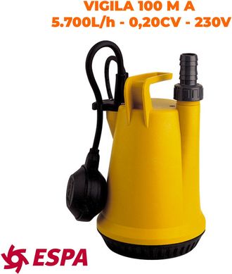 ESPA Espa - Bomba Sum Drenaje Vigila 0,15cv 230v (mf) 100ma