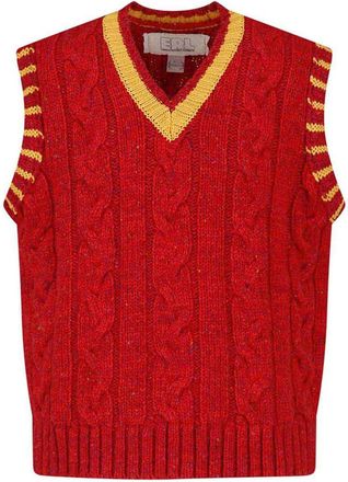 ERL Woven Knit Vest