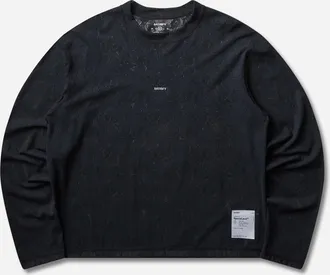 SATISFY Women s SpaceLace Long Tee Black