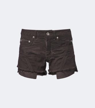 Rick Owens Shorts di jeans Lana