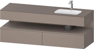 Duravit Duravit Collection One Lavabo &Agrave; Encastrer Avec Meuble Sous-vasque
