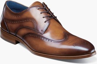 Stacy Adams Mens Brayden Dress Shoes In Tan