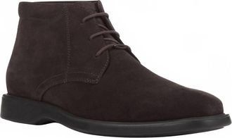 Geox Mens Suede Chukka Boots In Coffee