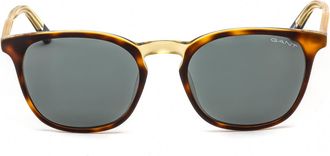 GANT GA7102 Cat Eye Acetate Sunglasses - Brown