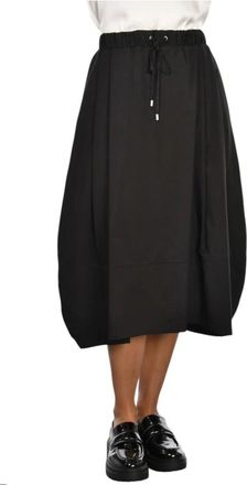 Gran Sasso Stijlvolle Rok voor Vrouwen - Dames - Midirokken - Zwart - XS - Rokken