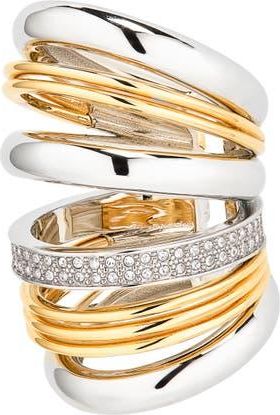 Paco Rabanne Punk Two-Tone Single Ear Cuff in Gold/silver at Nordstrom