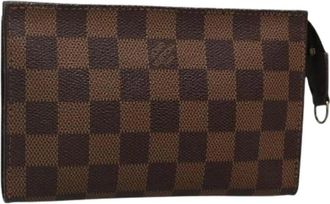 Louis Vuitton Pre-owned Clutches, female, Brown, Size: ONE SIZE Pre-owned Canvas louis-vuitton-bags