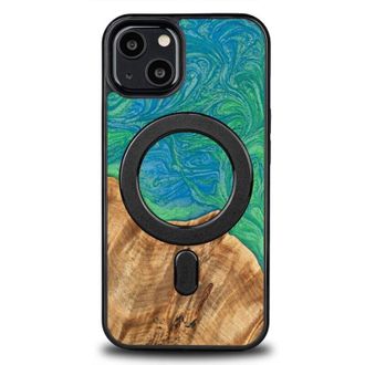 OEM Funda Bewood Unique Para Iphone 13 - Neones - Tokio Con Magsafe