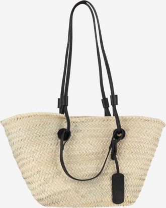 Filippo Catarzi Straw Bag With Logo
