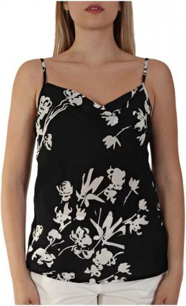 Marella Sleeveless Top - Dames - Tops zonder mouwen - Zwart - L - Denim - Tops