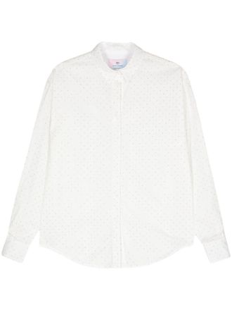 Chiara Ferragni Camicia con strass - Bianco