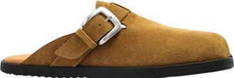 Maison Margiela Brown Split-Toe Suede Sandals