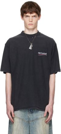 Saldi T-shirt Balenciaga in Nero: Acquista fino a fino al