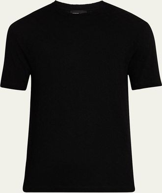 Giorgio Armani Mens Zigzag Jersey T-Shirt