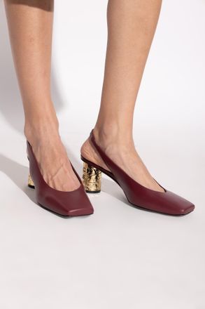 Givenchy Heeled Shoes Tape, Womens, Burgundy